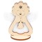 Steckfiguren-Karte Filz Premium - Engel Premium 4/0-c