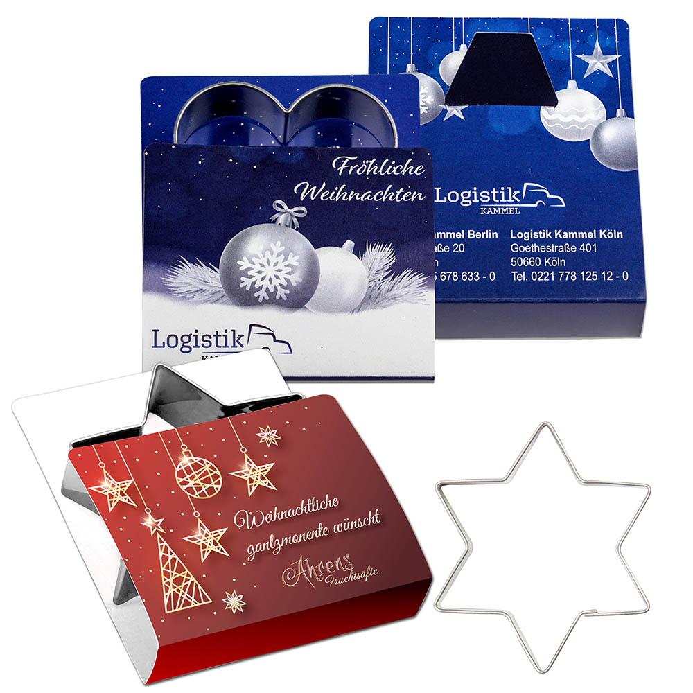 Backförmchen Single-Pack - Weihnachten - Stern 4/0-c