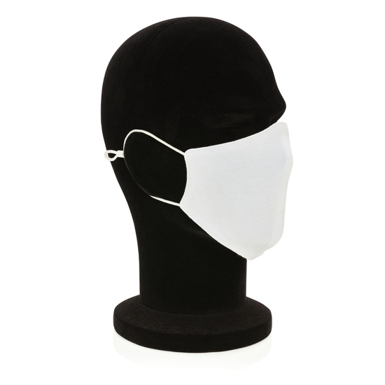Wiederverwendbare 2-lagige Baumwoll-Gesichtsmaske