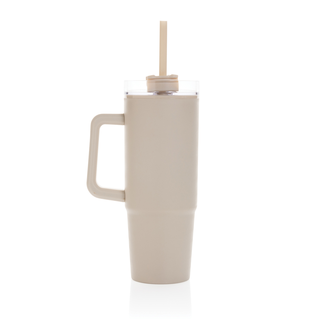 Tana Becher aus RCS recyceltem Kunststoff mit Griff 900ml