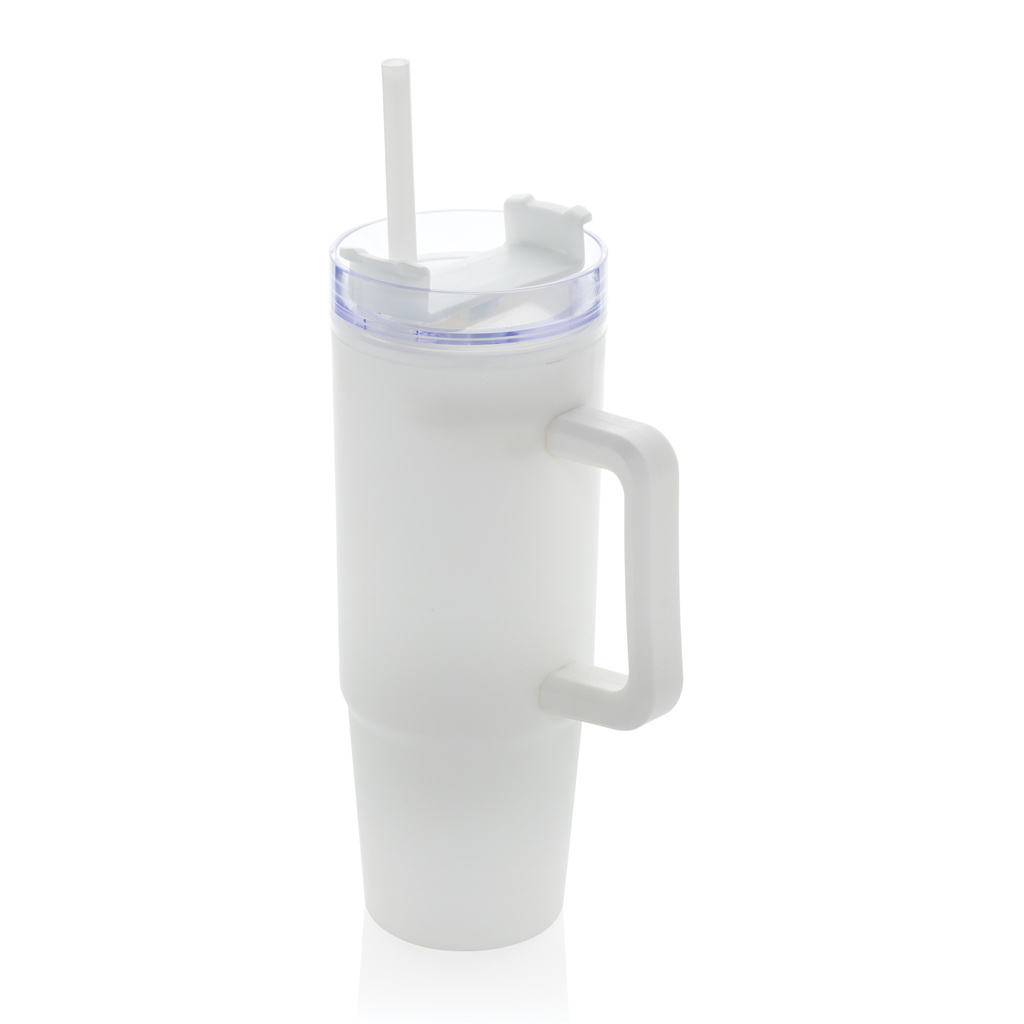 Tana Becher aus RCS recyceltem Kunststoff mit Griff 900ml