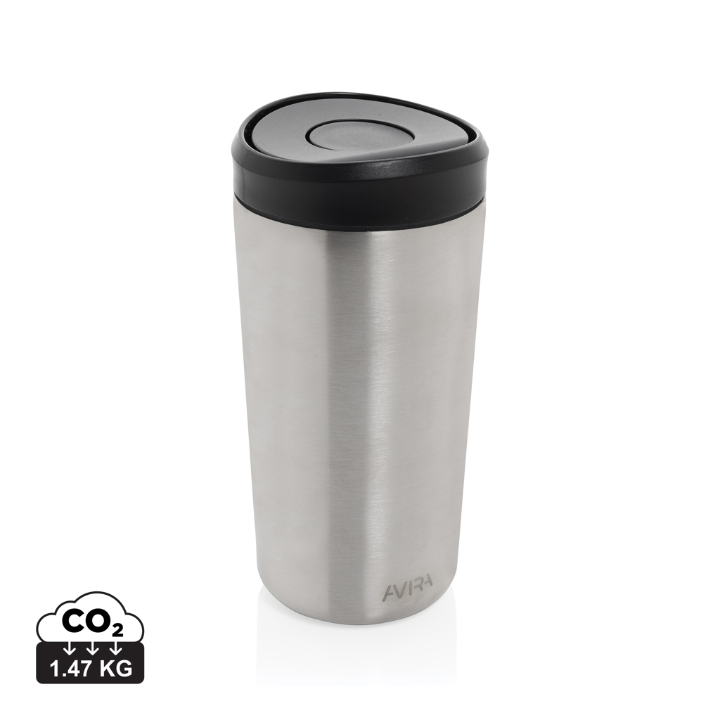 Avira Alix Klickbecher aus RCS rec. Stahl 400ml