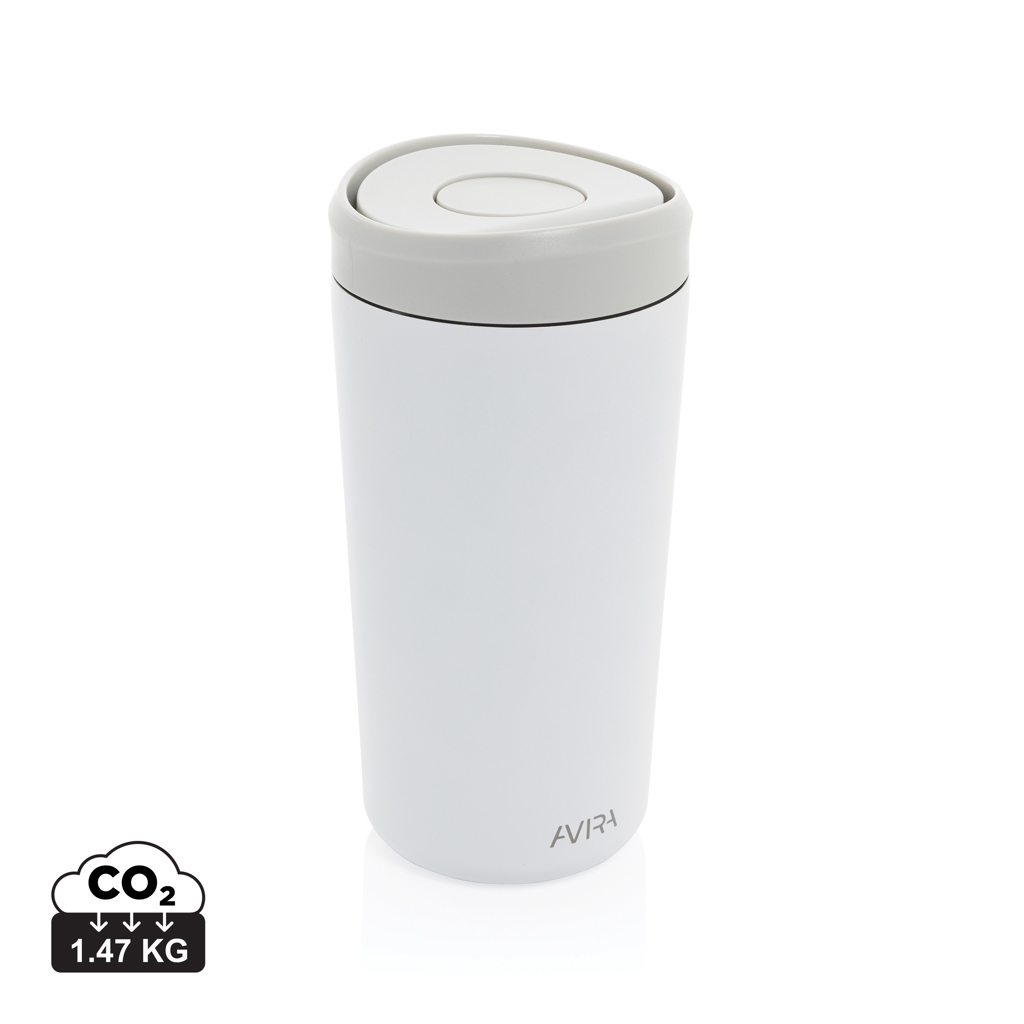 Avira Alix Klickbecher aus RCS rec. Stahl 400ml