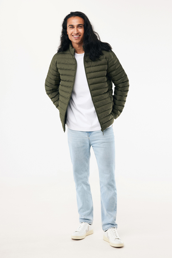 IQONIQ Maiko Herren Steppjacke aus recyceltem Polyester