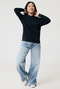 IQONIQ Yengo Hoodie mit Seitentaschen aus rec. Baumwolle