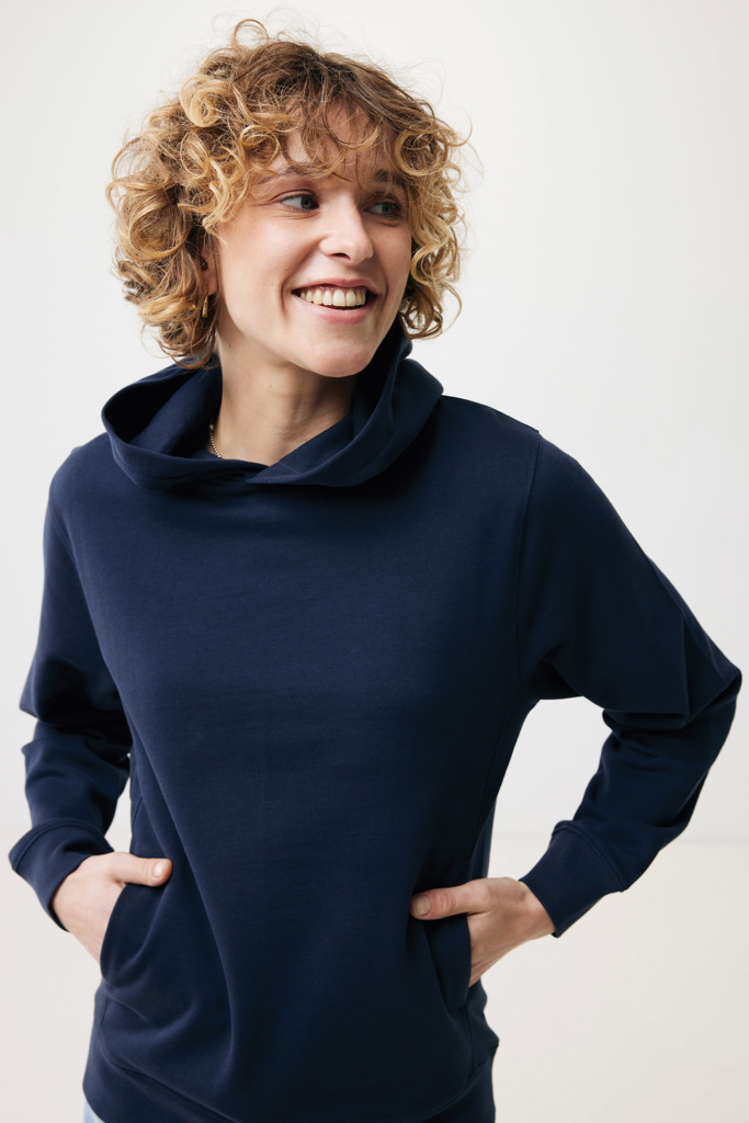 IQONIQ Yengo Hoodie mit Seitentaschen aus rec. Baumwolle