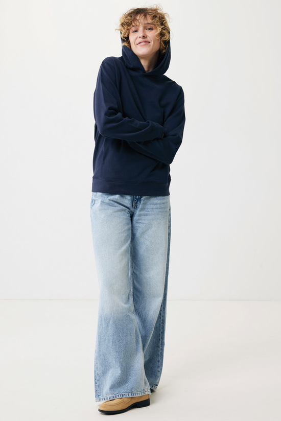 IQONIQ Yengo Hoodie mit Seitentaschen aus rec. Baumwolle