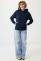 IQONIQ Yengo Hoodie mit Seitentaschen aus rec. Baumwolle