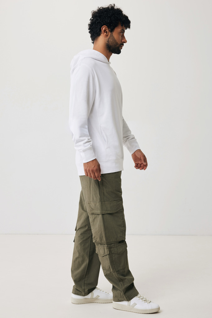 IQONIQ Yengo Hoodie mit Seitentaschen aus rec. Baumwolle