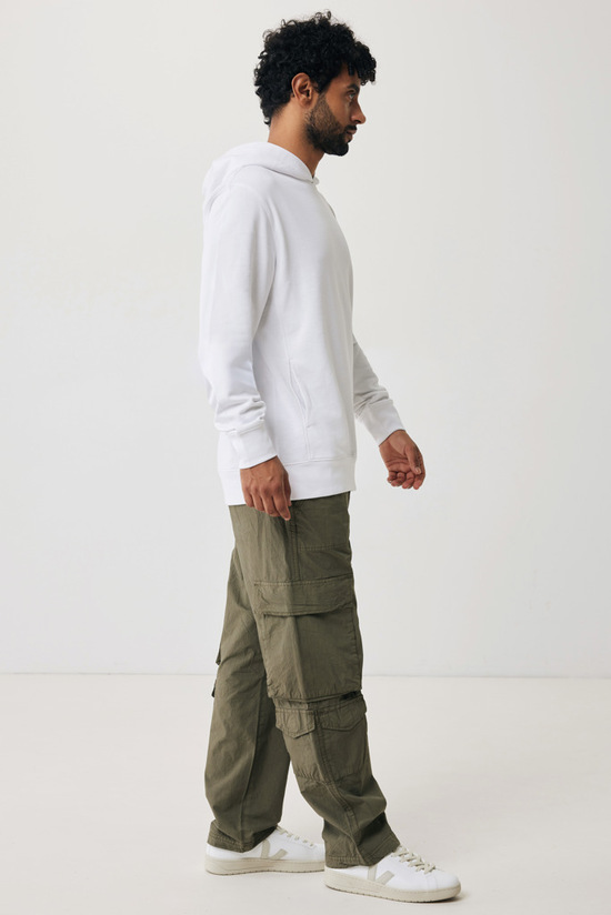 IQONIQ Yengo Hoodie mit Seitentaschen aus rec. Baumwolle