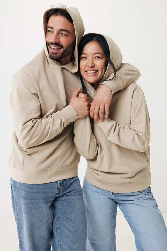 IQONIQ Yengo Hoodie mit Seitentaschen aus rec. Baumwolle
