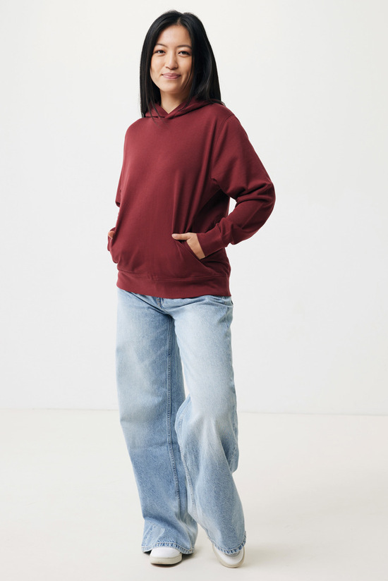 IQONIQ Yengo Hoodie mit Seitentaschen aus rec. Baumwolle