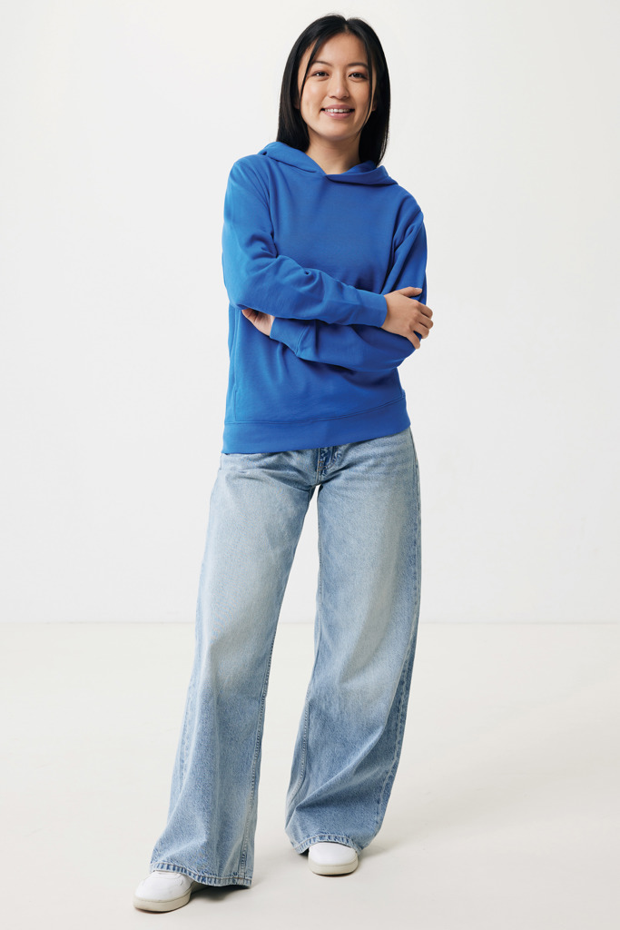 IQONIQ Yengo Hoodie mit Seitentaschen aus rec. Baumwolle
