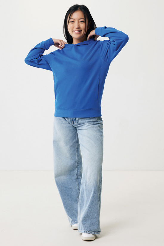 IQONIQ Yengo Hoodie mit Seitentaschen aus rec. Baumwolle