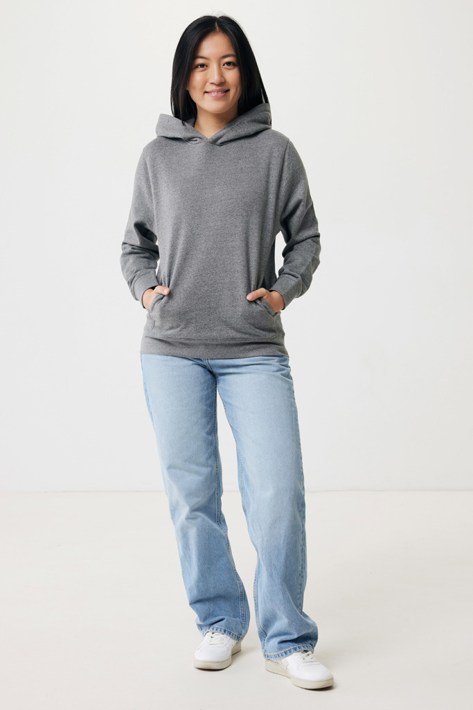 IQONIQ Yengo Hoodie mit Seitentaschen aus rec. Baumwolle