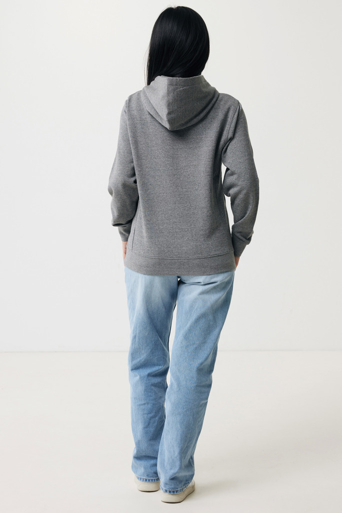 IQONIQ Yengo Hoodie mit Seitentaschen aus rec. Baumwolle