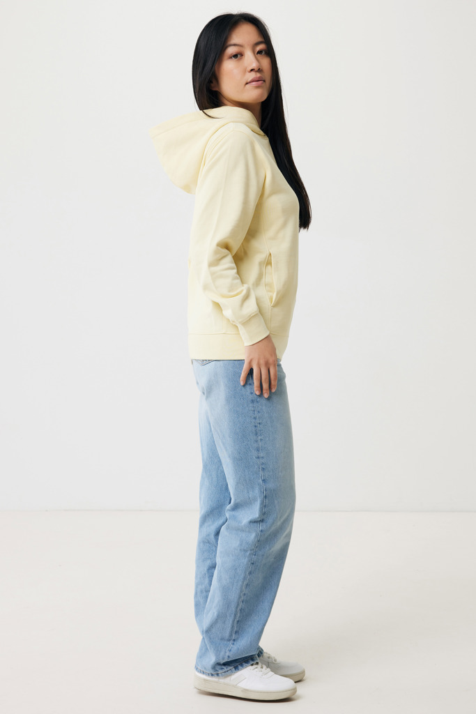 IQONIQ Yengo Hoodie mit Seitentaschen aus rec. Baumwolle