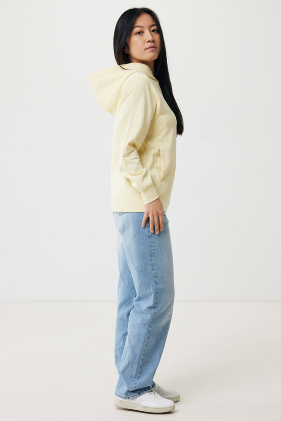 IQONIQ Yengo Hoodie mit Seitentaschen aus rec. Baumwolle