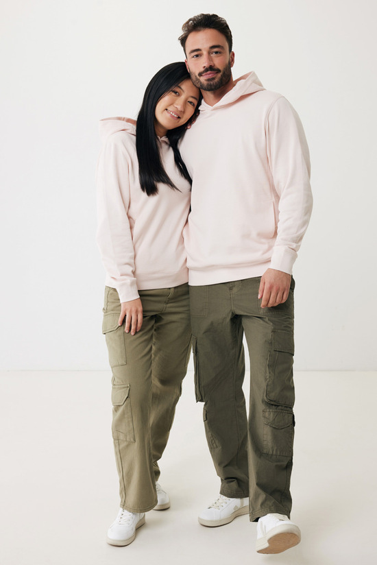 IQONIQ Yengo Hoodie mit Seitentaschen aus rec. Baumwolle