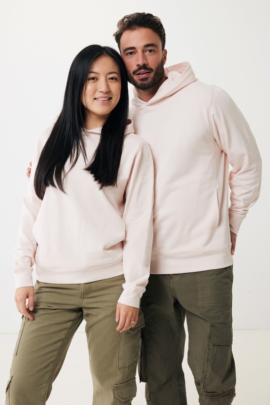 IQONIQ Yengo Hoodie mit Seitentaschen aus rec. Baumwolle