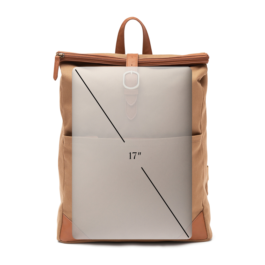 VINGA Sloane-Rucksack RCS aus recyceltem Polyester