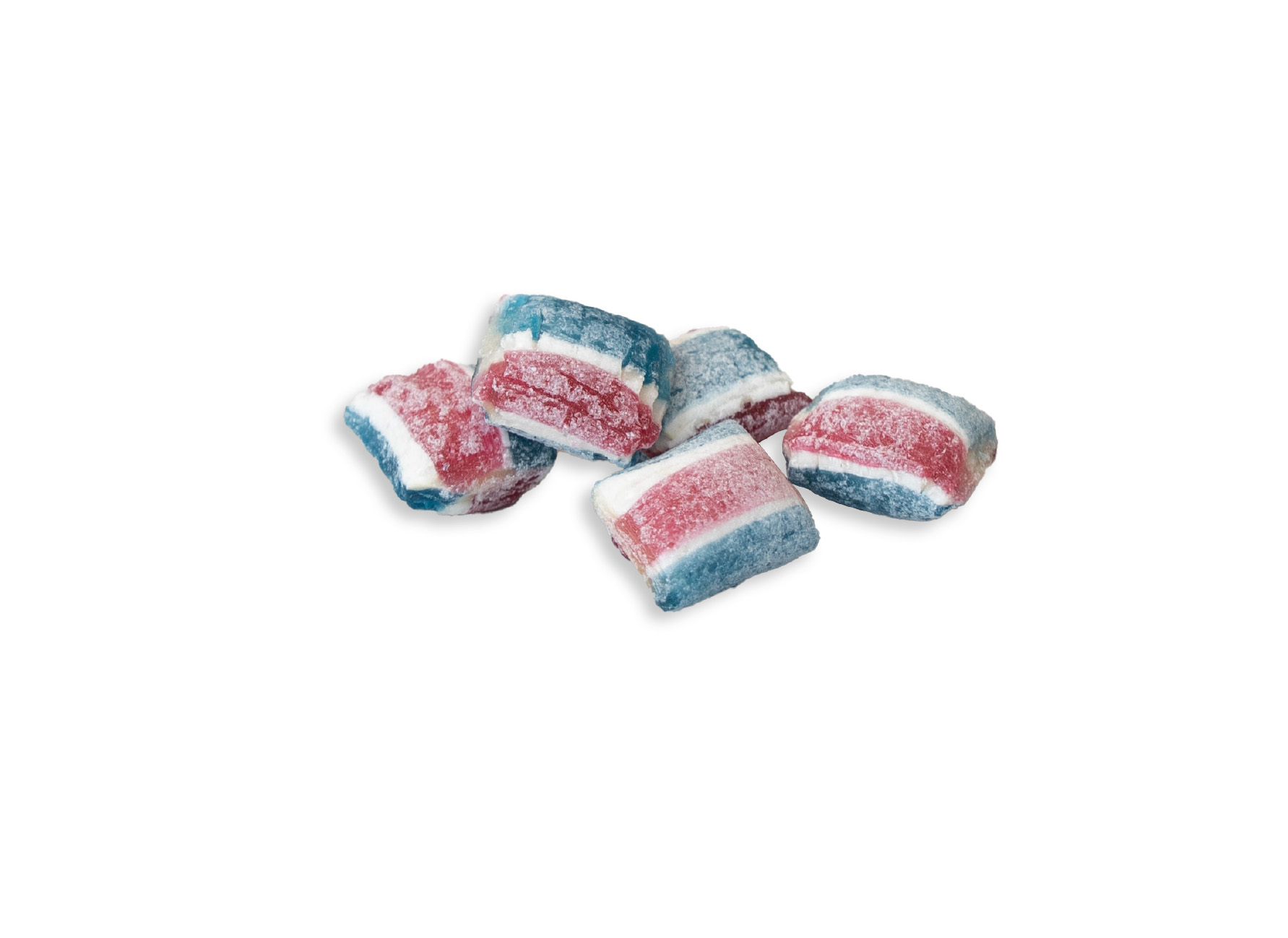 Beutelschachtel mit Bonbons, Inhalt: Himbeere ca. 60 g