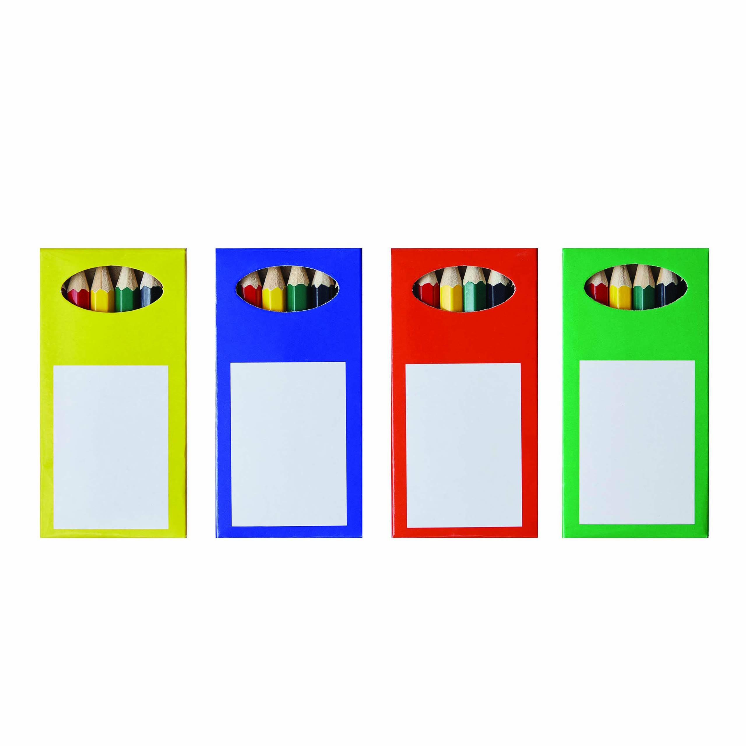 Buntstifte-Set RAINBOW, 4-fach sortiert