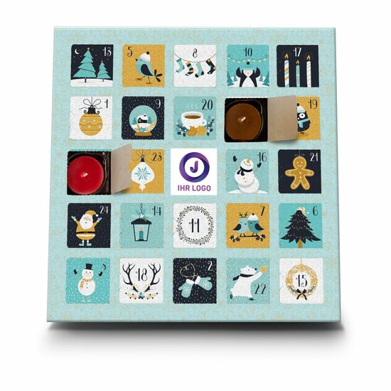 Duftkerzen Adventskalender Charming Christmas Time