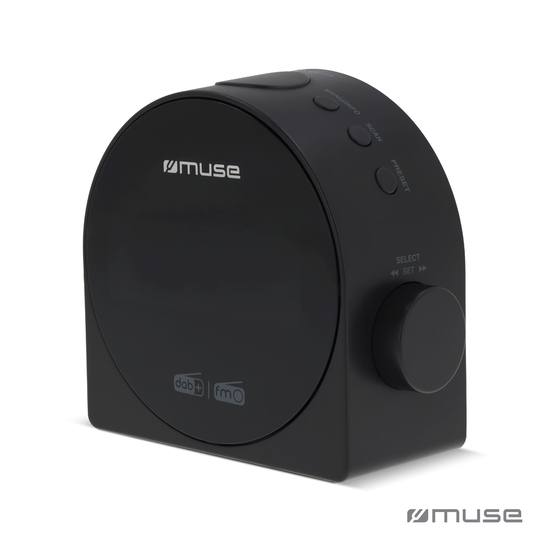 M-185 CDB | Muse DAB/DAB+ FM Dual Alarm Clock Radio