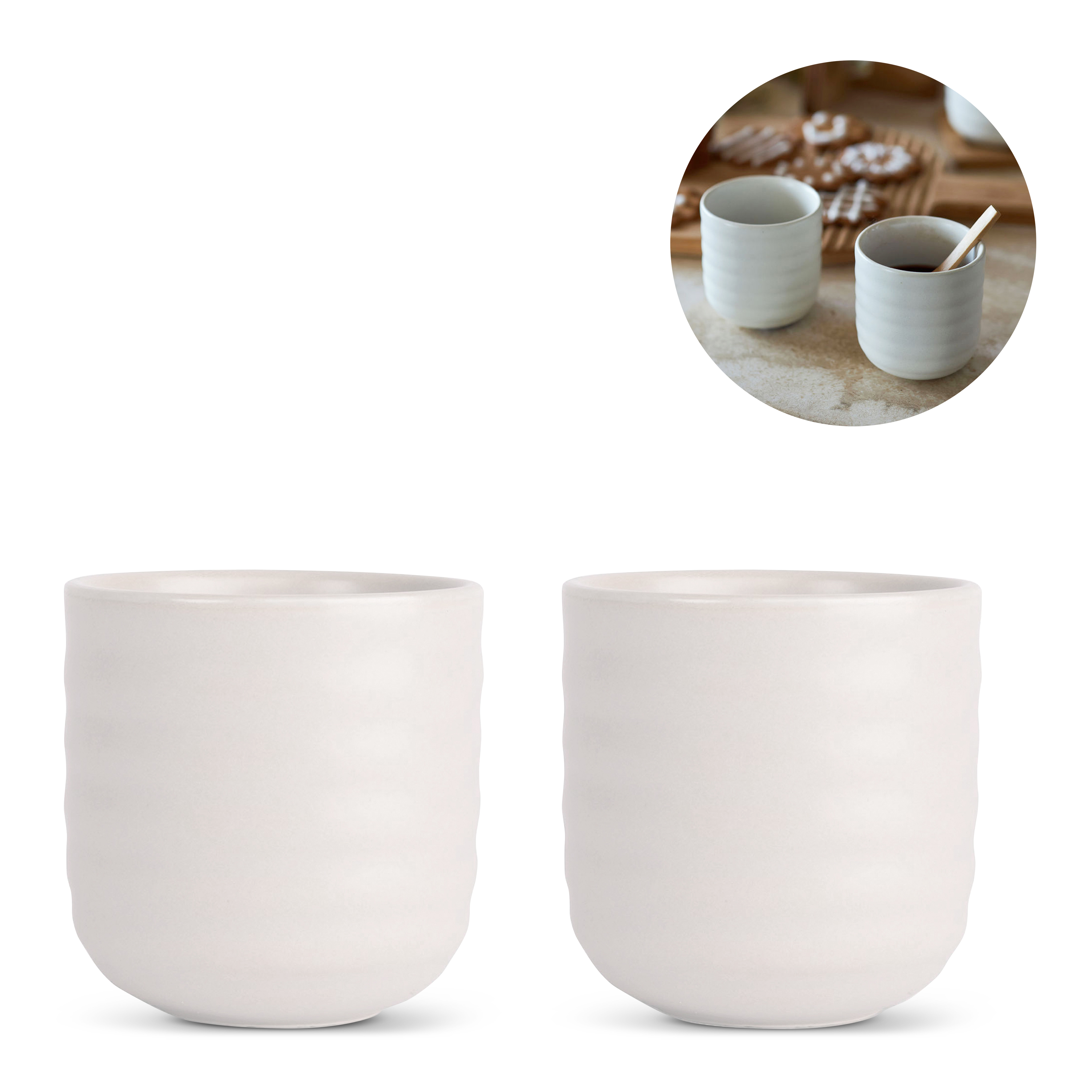 Sagaform Ellen Becher 2 Stück 180ml