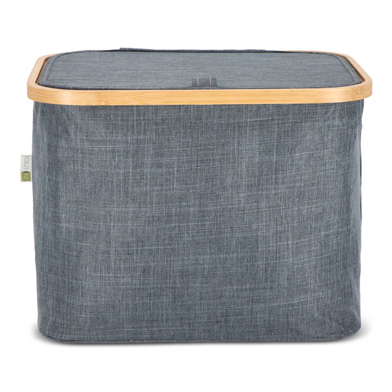 InSideOut faktbarer Korb mit Deckel Sogne 40,5 x 33 x 30cm