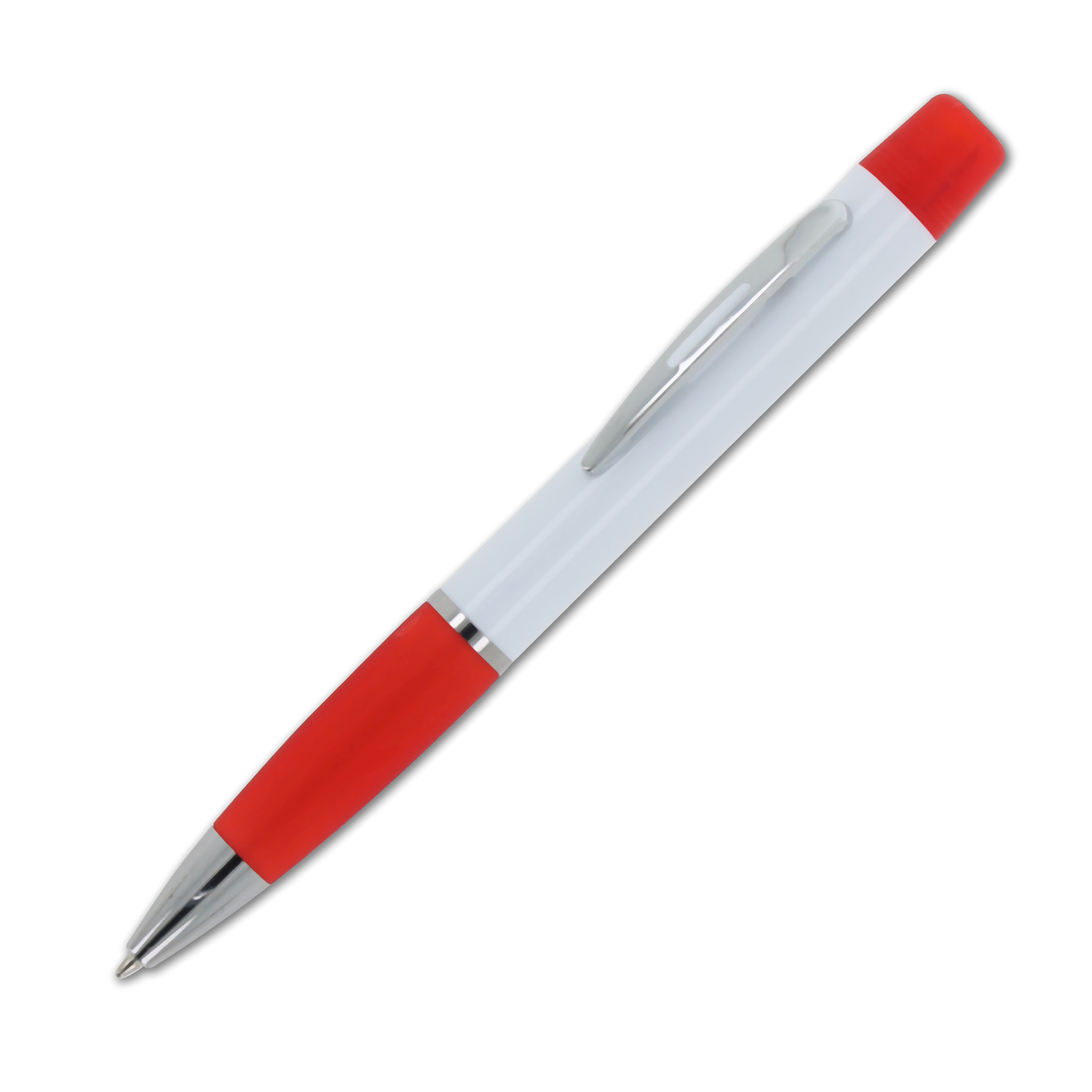 Kugelschreiber Hawaii mit dreifarbigem Textmarker