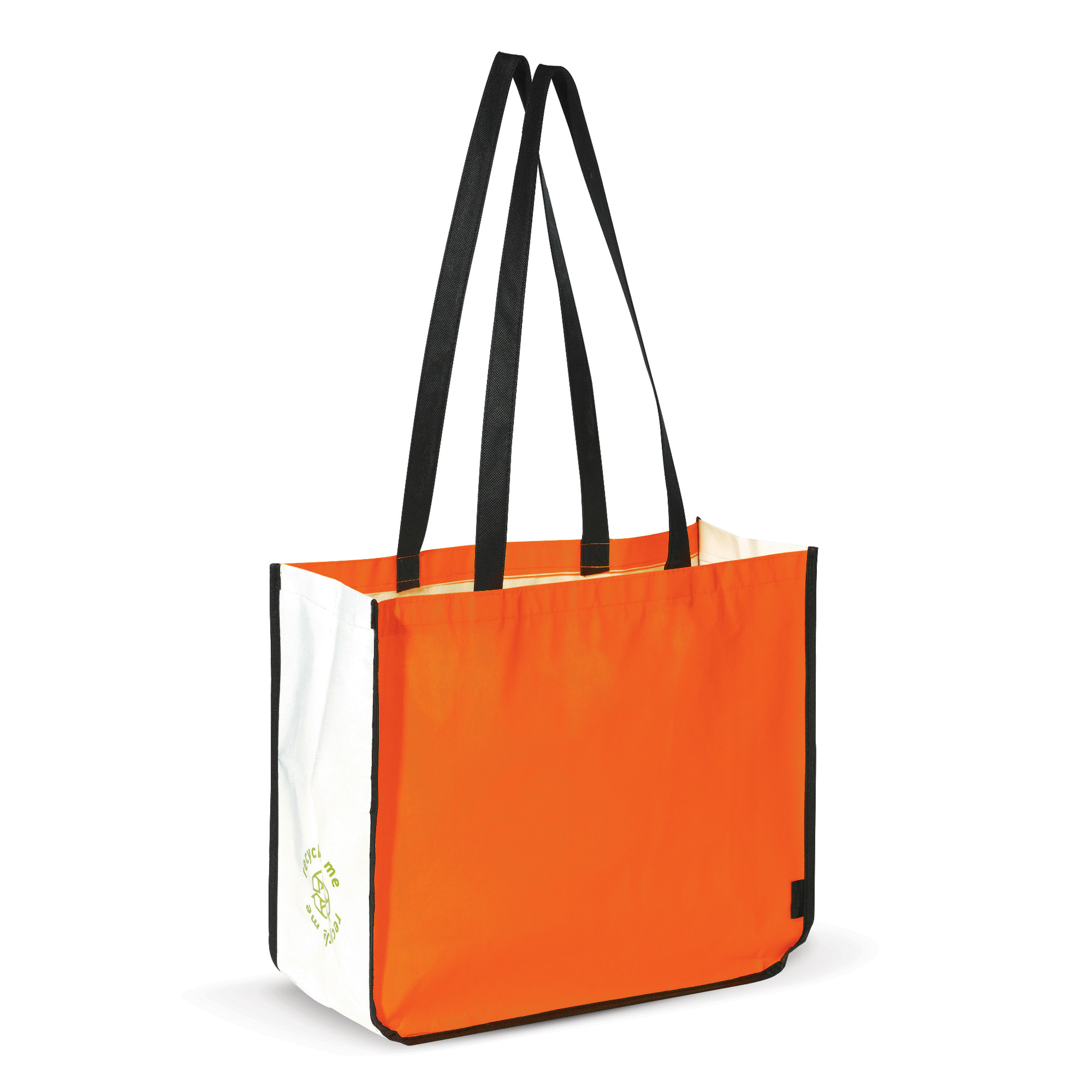 Einkaufstasche im Querformat PP Non-Woven 120g/m²