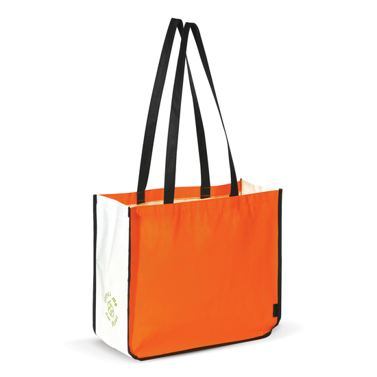 Einkaufstasche im Querformat PP Non-Woven 120g/m²