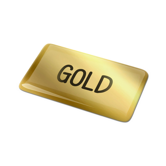 Doming Rechteck 30x15 mm