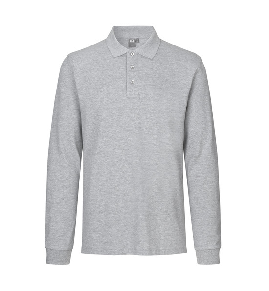 Langarm Poloshirt | Stretch