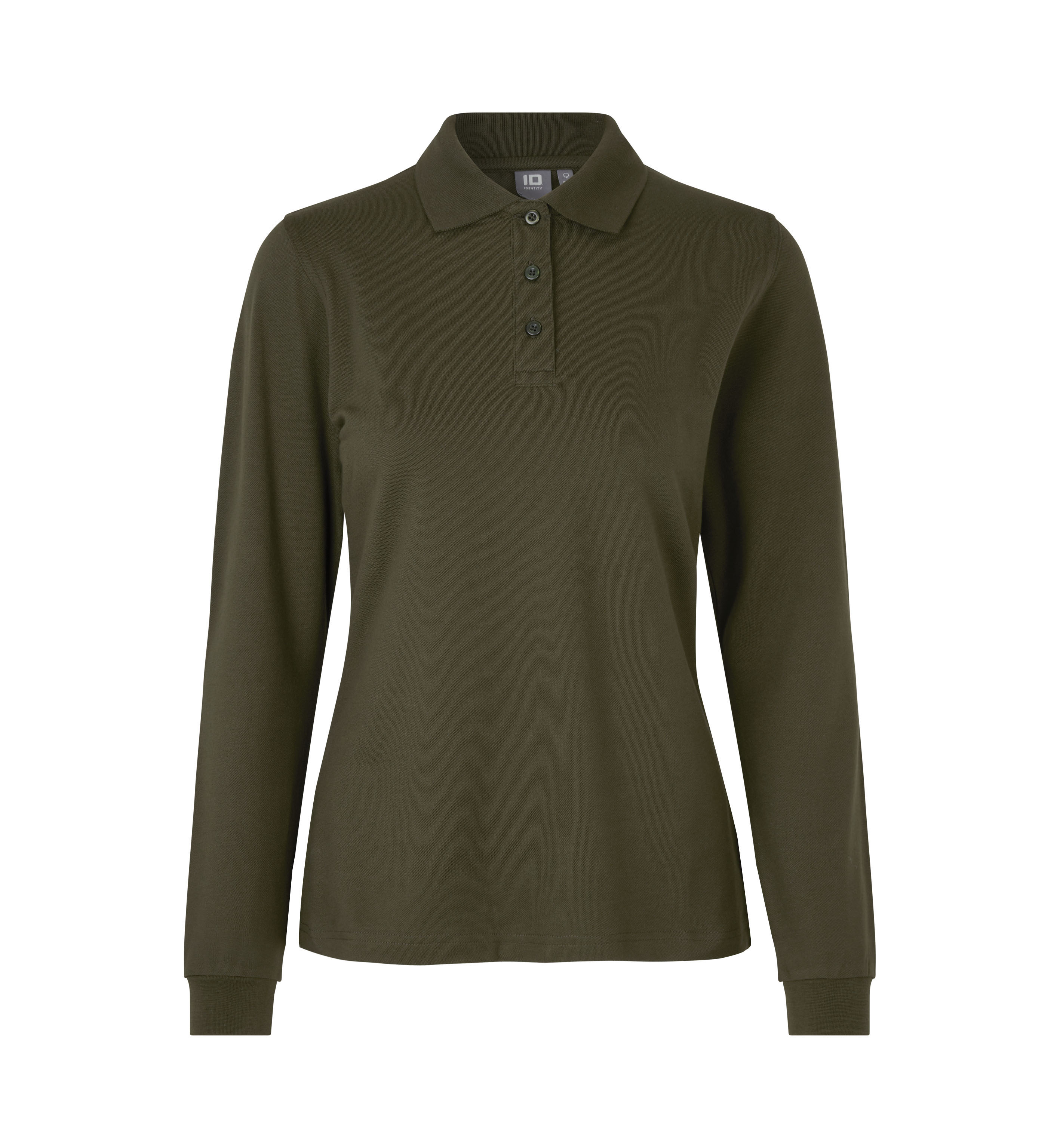 Langarm Poloshirt | Stretch | Damen