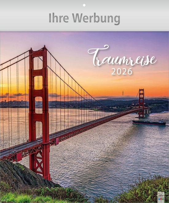 Traumreise - Große Wandkalender im Hochformat