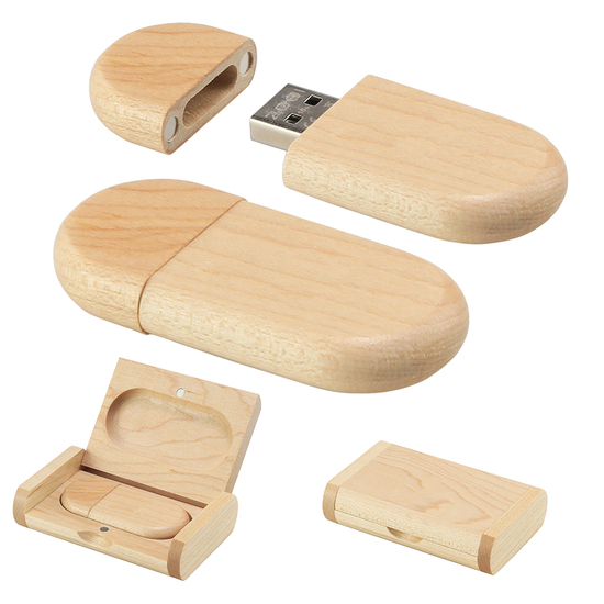 USB Stick WoodBox 4 GB