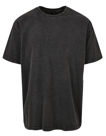 BY189 Acid Washed Heavy Oversize Tee