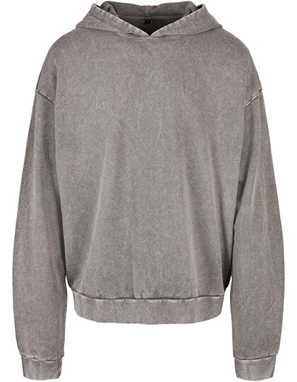 BY191 Acid Washed Oversize Hoody