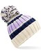 CB392 Hygge Striped Beanie