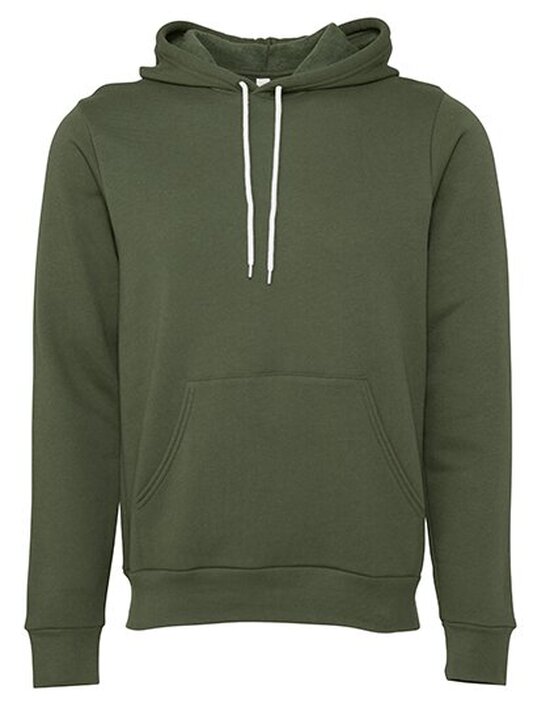 Unisex Pullover Poly-Cotton Fleece Hoodie