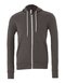 Unisex Zip-Up Poly-Cotton Fleece Hoodie