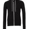 Unisex Zip-Up Poly-Cotton Fleece Hoodie