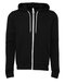 Unisex Zip-Up Poly-Cotton Fleece Hoodie