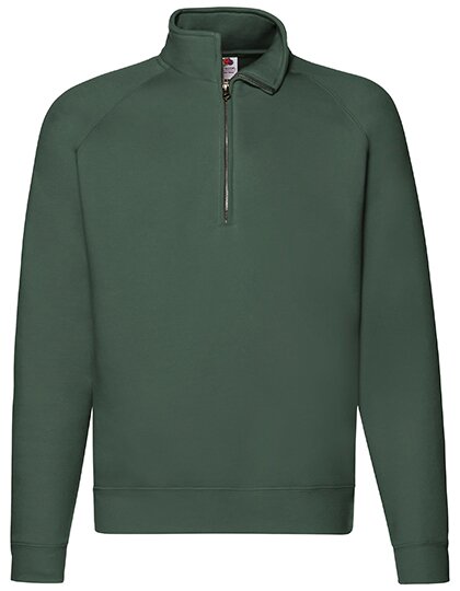 Premium Zip Neck Raglan Sweat