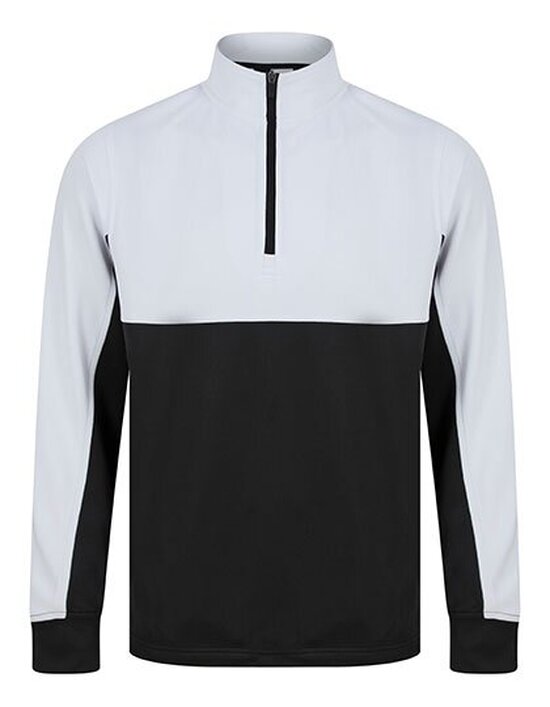 FH874 Adults 1/4 Zip Tracksuit Top