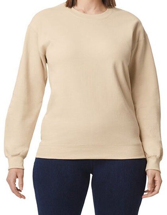 GSF000 Softstyle® Midweight Fleece Adult Crewneck Sweatshirt