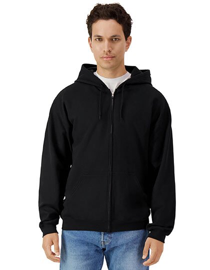 GSF600 Gildan Softstyle® Midweight Fleece Adult Full Zip Hooded Sweatshirt